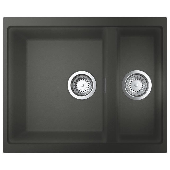 GROHE Evier de cuisine composite avec égouttoir K500, 555 x 460 mm, 2
