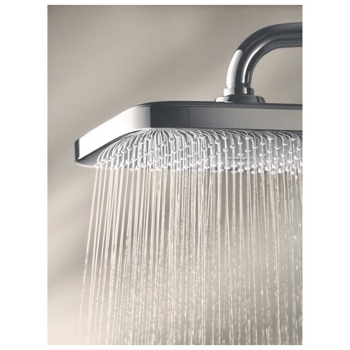 GROHE Douche de tete Vitalio Comfort 250 Cube, 1 jet, raccords fileté