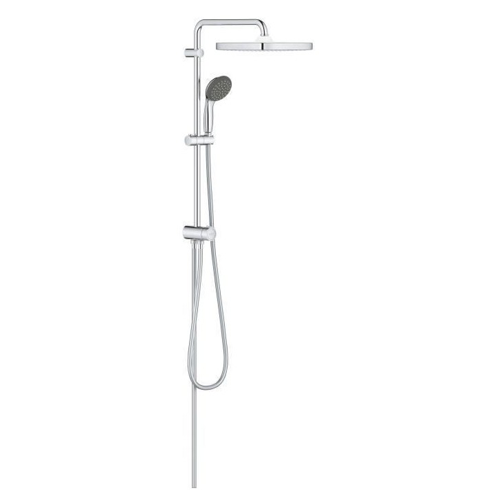 GROHE Colonne de douche avec inverseur manuel Vitalio Start 250, tete