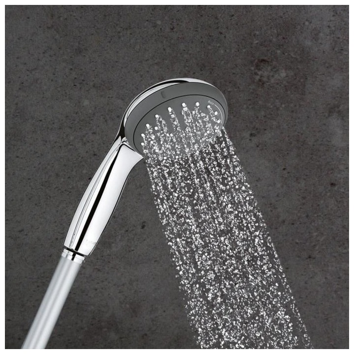 GROHE Colonne de douche avec inverseur manuel Vitalio Start 250, tete