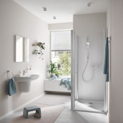 GROHE - Mitigeur thermostatique douche 1/2 avec ensemble de douche