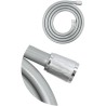 GROHE Flexible de douche Relexaflex 2000 28155001 - Longueur 2m - Résistance a la pression 5 bars - Gris argenté