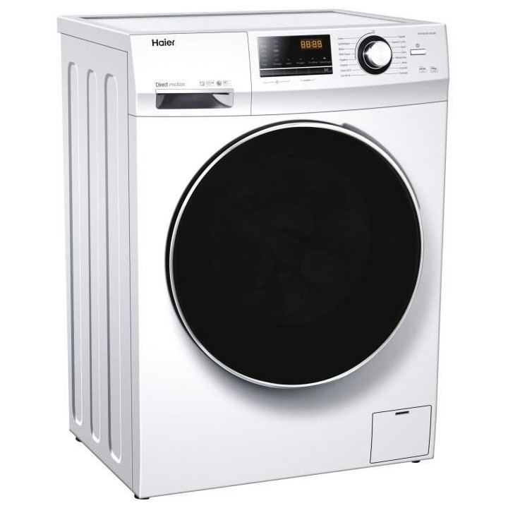 Lave-linge hublot HAIER HW100-B14636N-FR - 10 kg - L59,5 cm - Direct m