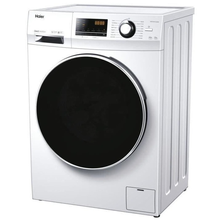 Lave-linge hublot HAIER HW100-B14636N-FR - 10 kg - L59,5 cm - Direct m