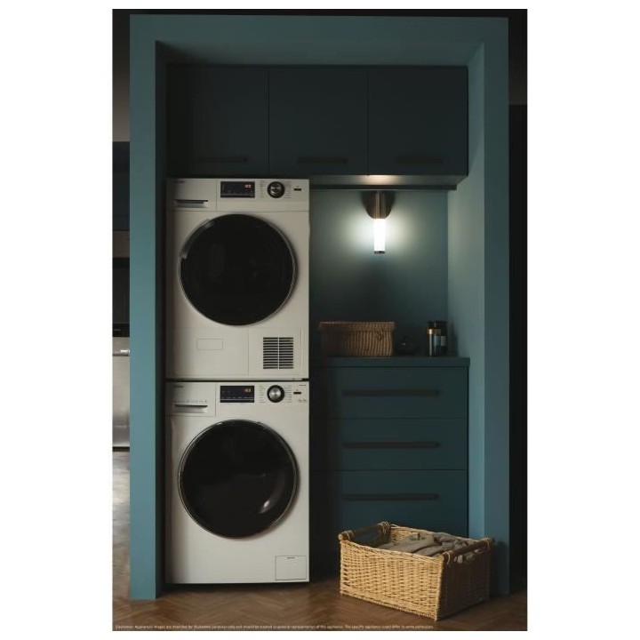 Lave-linge hublot HAIER HW100-B14636N-FR - 10 kg - L59,5 cm - Direct m