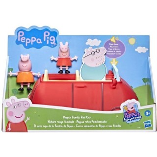 PEPPA PIG - Peppa's Adventures - Voiture rouge familiale - Jouet prés
