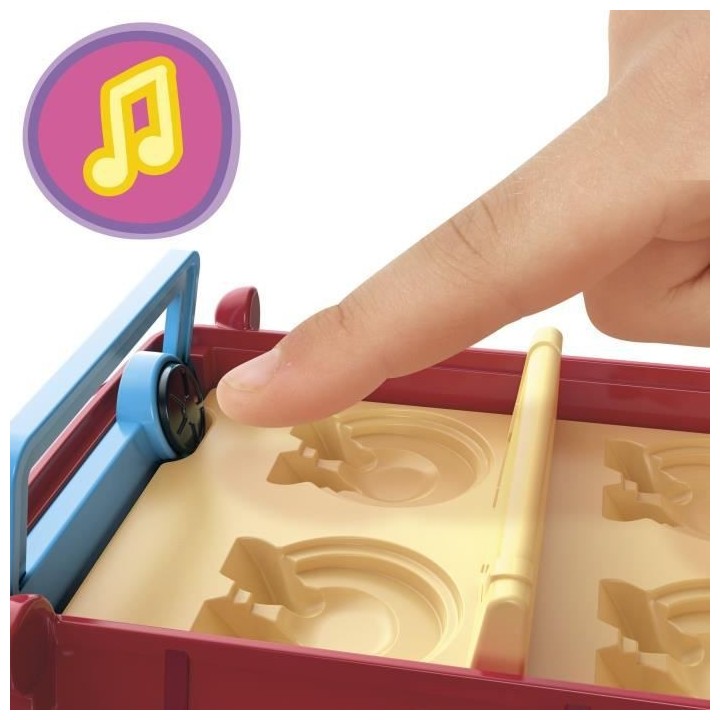 PEPPA PIG - Peppa's Adventures - Voiture rouge familiale - Jouet prés