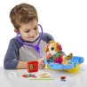 Play-Doh - Coffret - Le cabinet vétérinaire avec chien, mallette, 10 outils et 5 couleurs