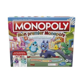 MONOPOLY - Mon Premier Monopoly - Jeu de plateau pour enfants - Jeu de