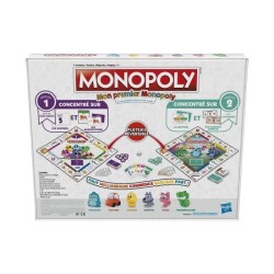 MONOPOLY - Mon Premier Monopoly - Jeu de plateau pour enfants - Jeu de societe des 4 ans - version francaise