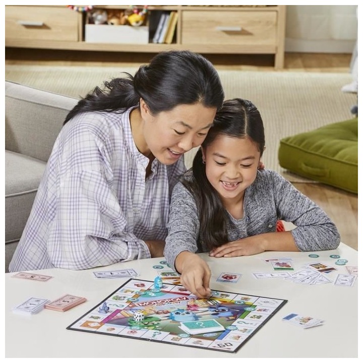 MONOPOLY - Mon Premier Monopoly - Jeu de plateau pour enfants - Jeu de