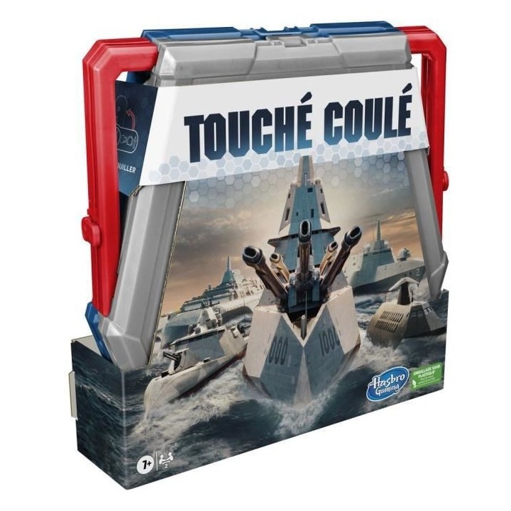 Touché coulé - jeu de société de bataille navale - pour 2 joueurs