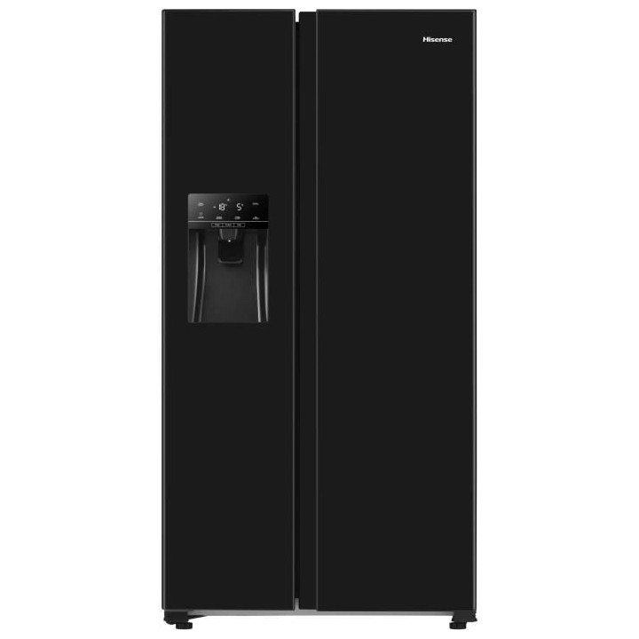Hisense RS650N4AB1 - Réfrigérateur américain 499L (334L+165L) - Fro