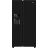 Hisense RS650N4AB1 - Réfrigérateur américain 499L (334L+165L) - Froid ventilé total - Classe F - L91cmxH179cm - Noir