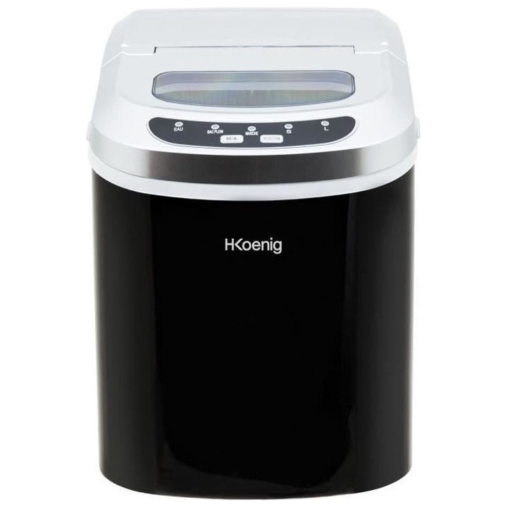 H.KoeNIG KB12 - Machine a glaçons 12 kg - Noir