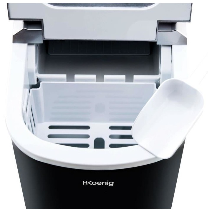 H.KoeNIG KB12 - Machine a glaçons 12 kg - Noir
