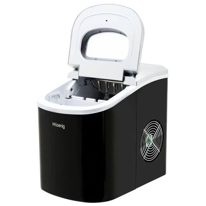 H.KoeNIG KB12 - Machine a glaçons 12 kg - Noir