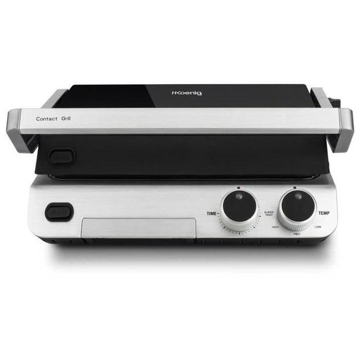 HKoeNIG GR70 Grill, barbecue, plancha et panini - 30x25cm - Thermostat