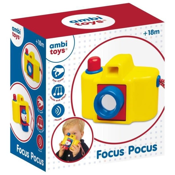 AMBI TOYS 131145 - Focus Pocus - Jeu d'apprentissage appareil photo
