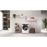 Lave-linge hublot HOOVER H-WASH 500 HWP 411AMBC/1-S - 11 kg - Induction - Vapeur - 1400 trs/min - Classe A - connecté - Blanc