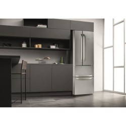 HOTPOINT E4DXC1 - Réfrigérateur multi-portes - 399L (292+107) - Froid ventilé - L 70cm x H 195.5cm - Silver