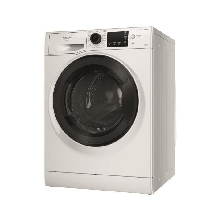 Lave-linge séchant HOTPOINT NDB8635KFR - 8 / 6 kg - Induction - 1400