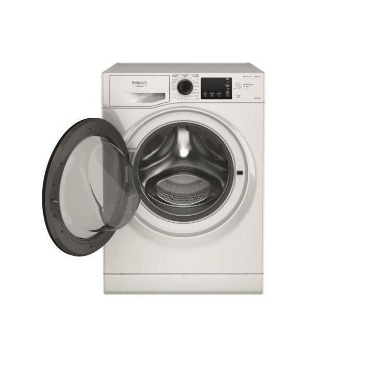 Lave-linge séchant HOTPOINT NDB8635KFR - 8 / 6 kg - Induction - 1400