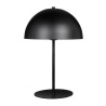 Lampe champignon en métal - 25x25x33 cm - Noir