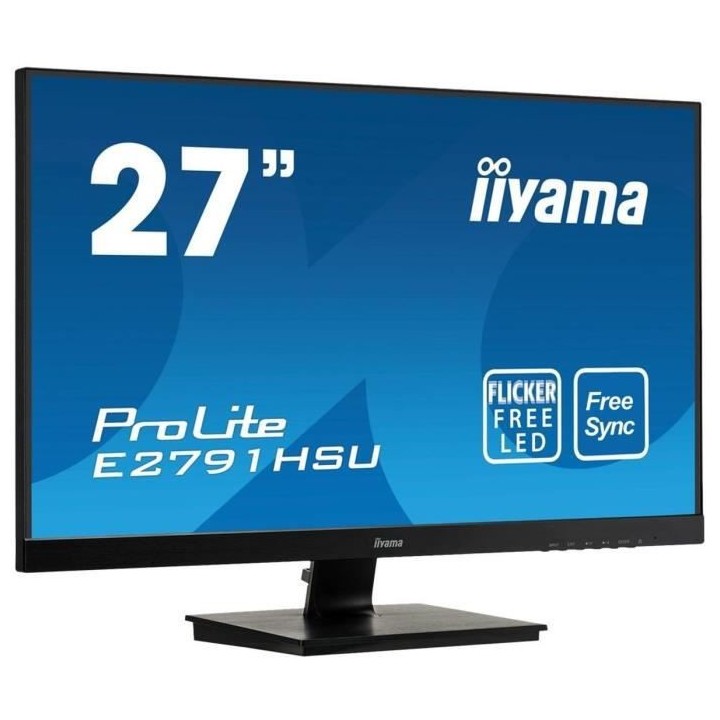 Ecran PC - IIYAMA - ProLite 27 - 27 FHD - Dalle TN - 1 ms - 75 Hz - HD