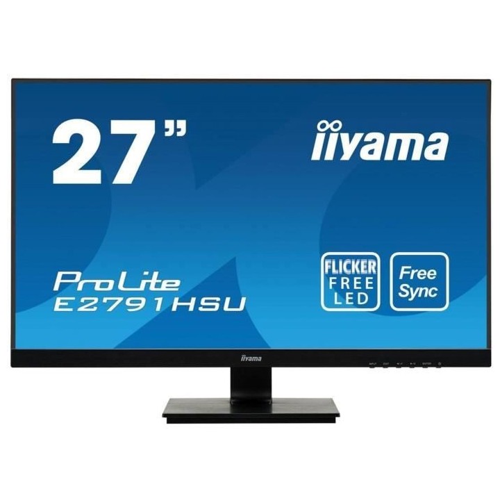 Ecran PC - IIYAMA - ProLite 27 - 27 FHD - Dalle TN - 1 ms - 75 Hz - HD