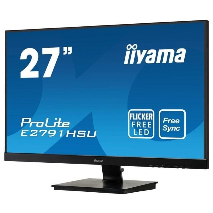 Ecran PC - IIYAMA - ProLite 27 - 27 FHD - Dalle TN - 1 ms - 75 Hz - HD