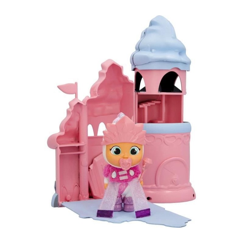 Château et mini poupée Elodie Icy Cry Babies Magic Tears - A partir de 3 ans