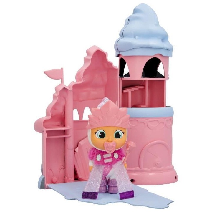 Château et mini poupée Elodie Icy Cry Babies Magic Tears - A partir