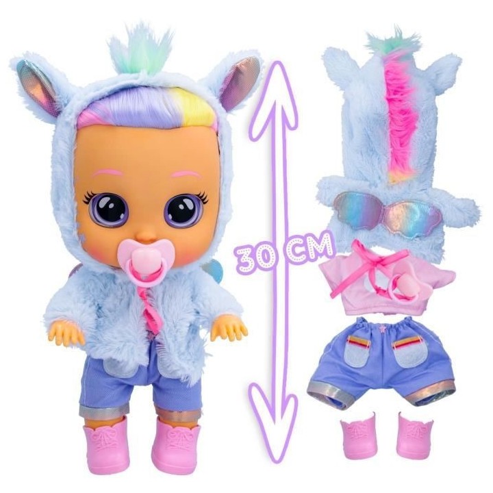 Poupon Cry Babies Dressy Jenna - A partir de 18 mois