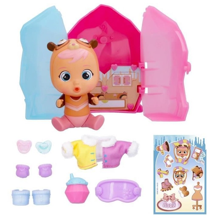 Dress Me Up Icy World Mini poupée Cry Babies Magic Tears - A partir d