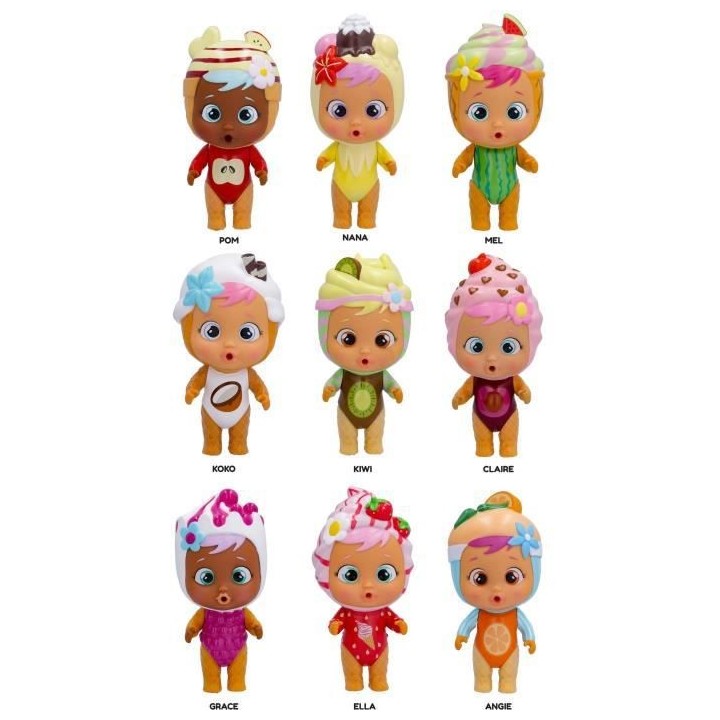 Poupée Frozen Frutti Icy World Cry Babies Magic Tears - A partir de 3