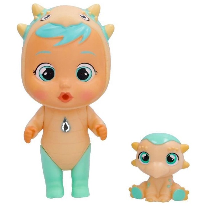Dino Icy World Cry Babies Magic Tears -Mini poupée a collectionner. A