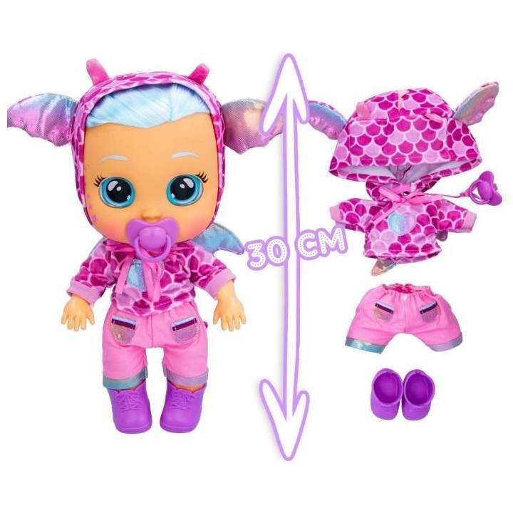 Poupon Cry Babies Dressy Fantasy Bruny - A partir de 18 mois