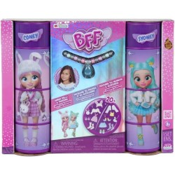 Duo Pack Poupées mannequins Cry Babies BFF ( Coney & Sydney) - A partir de 3 ans