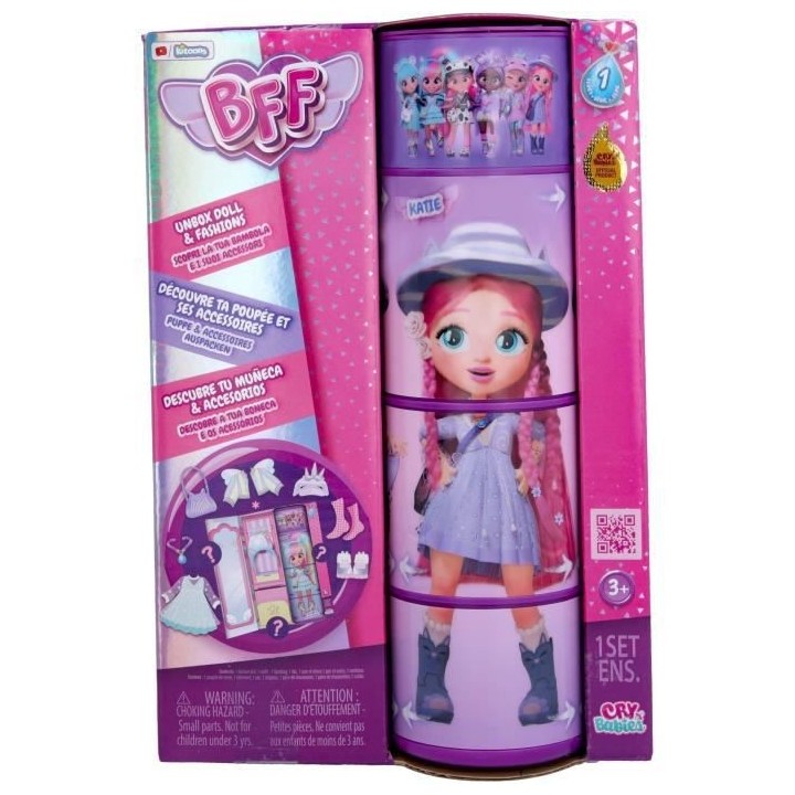 Poupée CRY BABIES BFF KATIE - A partir de 3 ans
