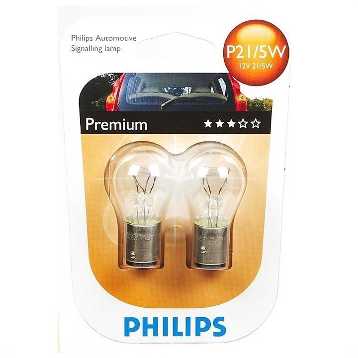 PHILIPS 2 Lampes Vision P21/5w 12v 21/5w
