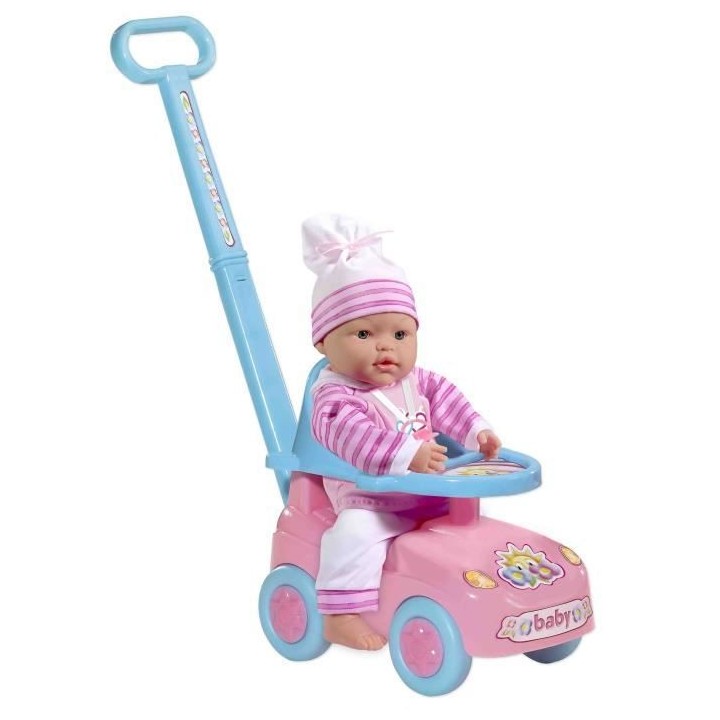 Poupon Soft 36cm avec son porteur - LOKO TOYS