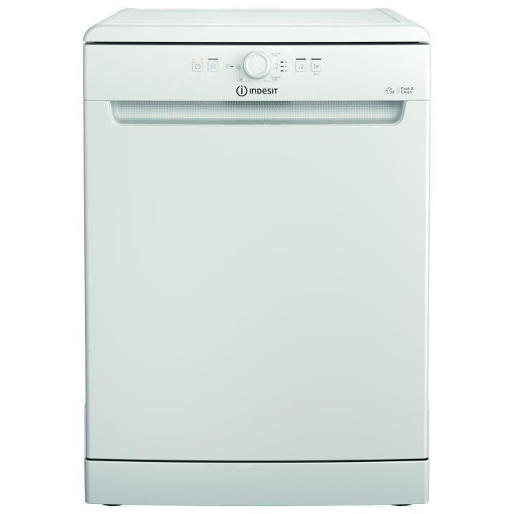 Lave-vaisselle pose libre INDESIT - DFE1B1913 - 13 couverts - Inductio