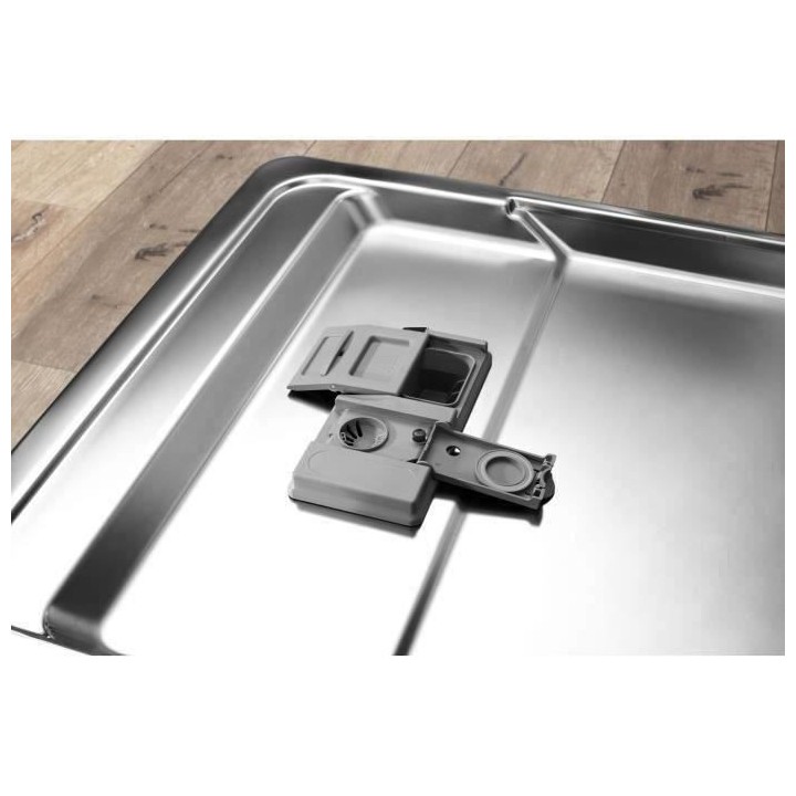 Lave-vaisselle pose libre INDESIT DFE1B19X - 14 couverts - L60cm - 49d