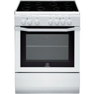 INDESIT I6V6C1AHWFR-Cuisiniere table vitrocéramique-4 zones-6200 W-Fo