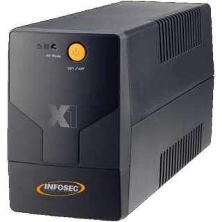 Onduleur 1000 VA - INFOSEC - X1 EX 1000 - Line Interactive - 2 prises