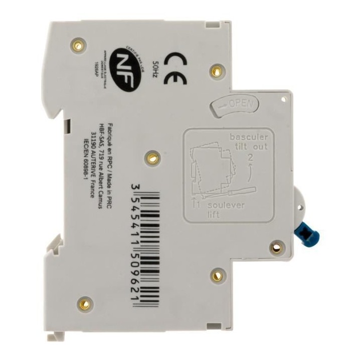 Disjoncteur ZENITECH PH/N 20A NF