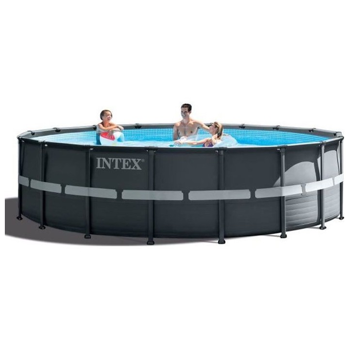 Intex kit piscine ultra xtr ronde tubulaire (ø)5,49 x (h)1,32m