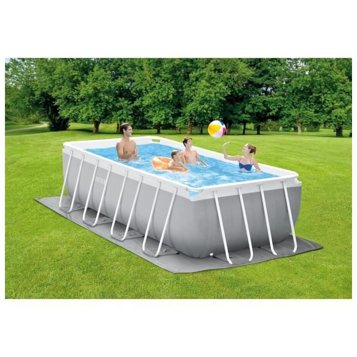 Kit piscine - INTEX prism frame - Rectangulaire tubulaire - (l)4,00 x