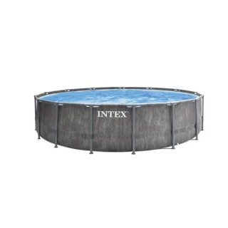 Kit Piscine hors sol tubulaire INTEX - Baltik - 457 x 122 cm - Ronde (